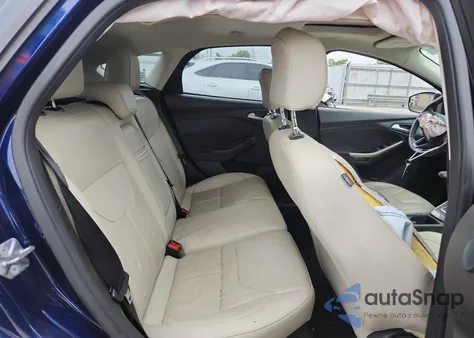 2016 Ford Focus Titanium from USA, damaged, VIN 1FADP3N21GL321553